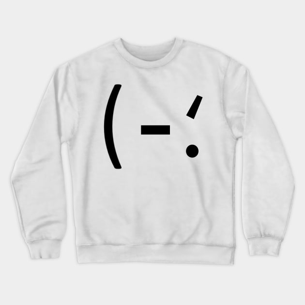 emoticon Crewneck Sweatshirt by Atzon